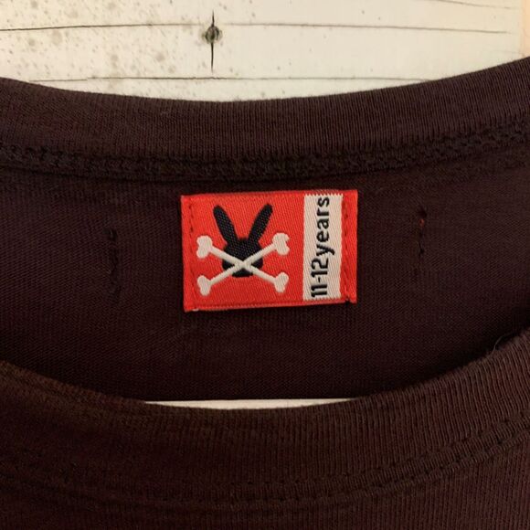 No Added Sugar Girls Ruffled Dress Size 12 Brown Long Sleeve School Party - Picture 2 of 11